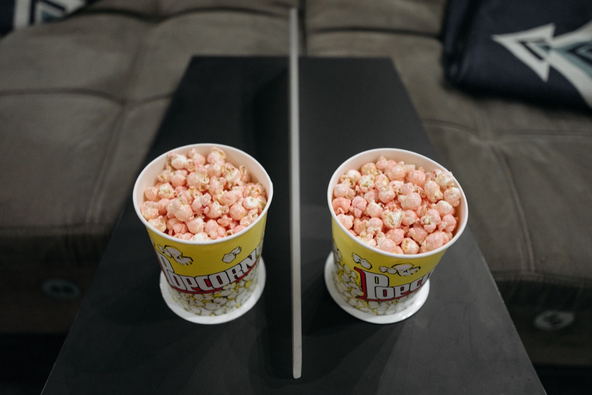 Frisches Popcorn für den Filmabend