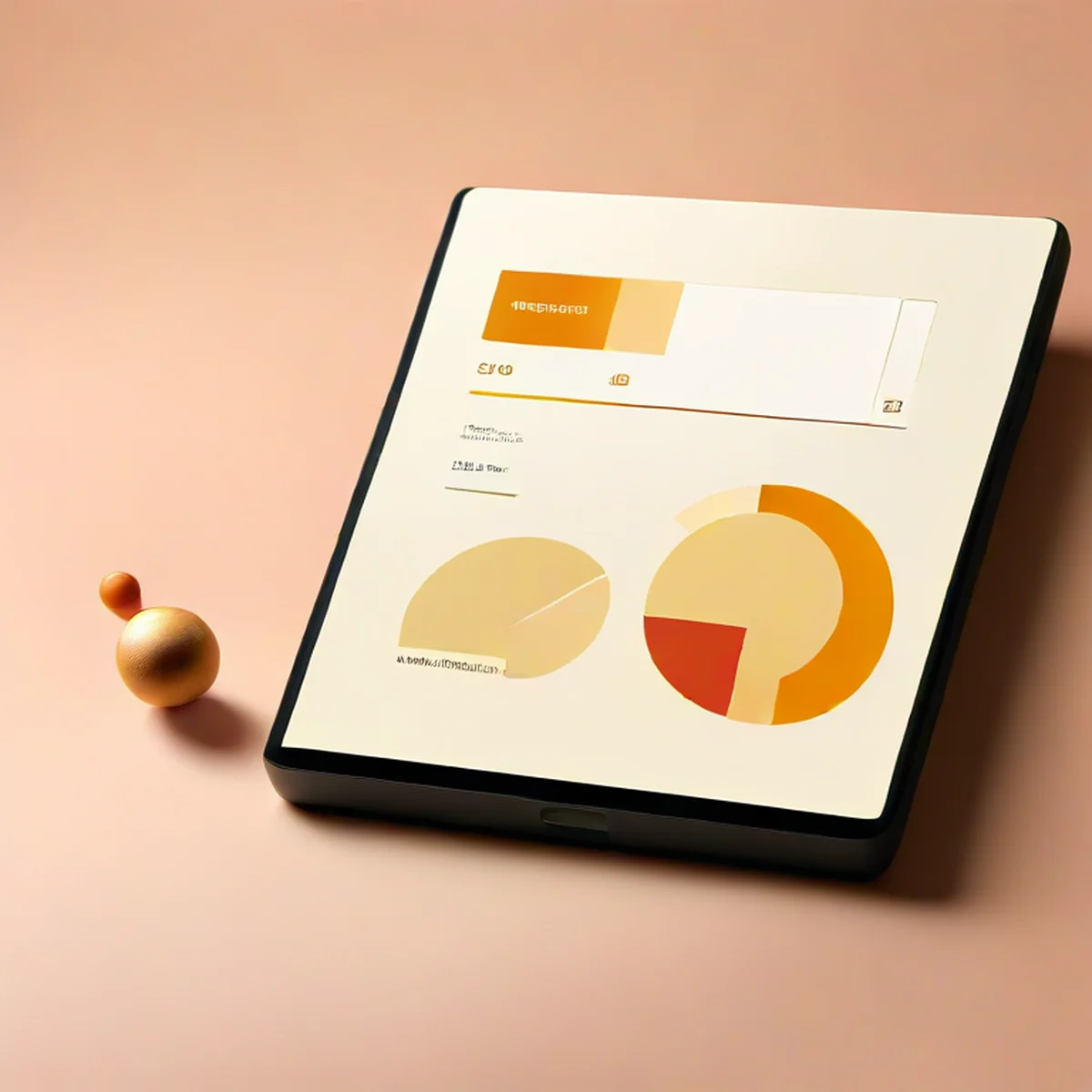 Digital data charts and graphs showing global viewership statistics